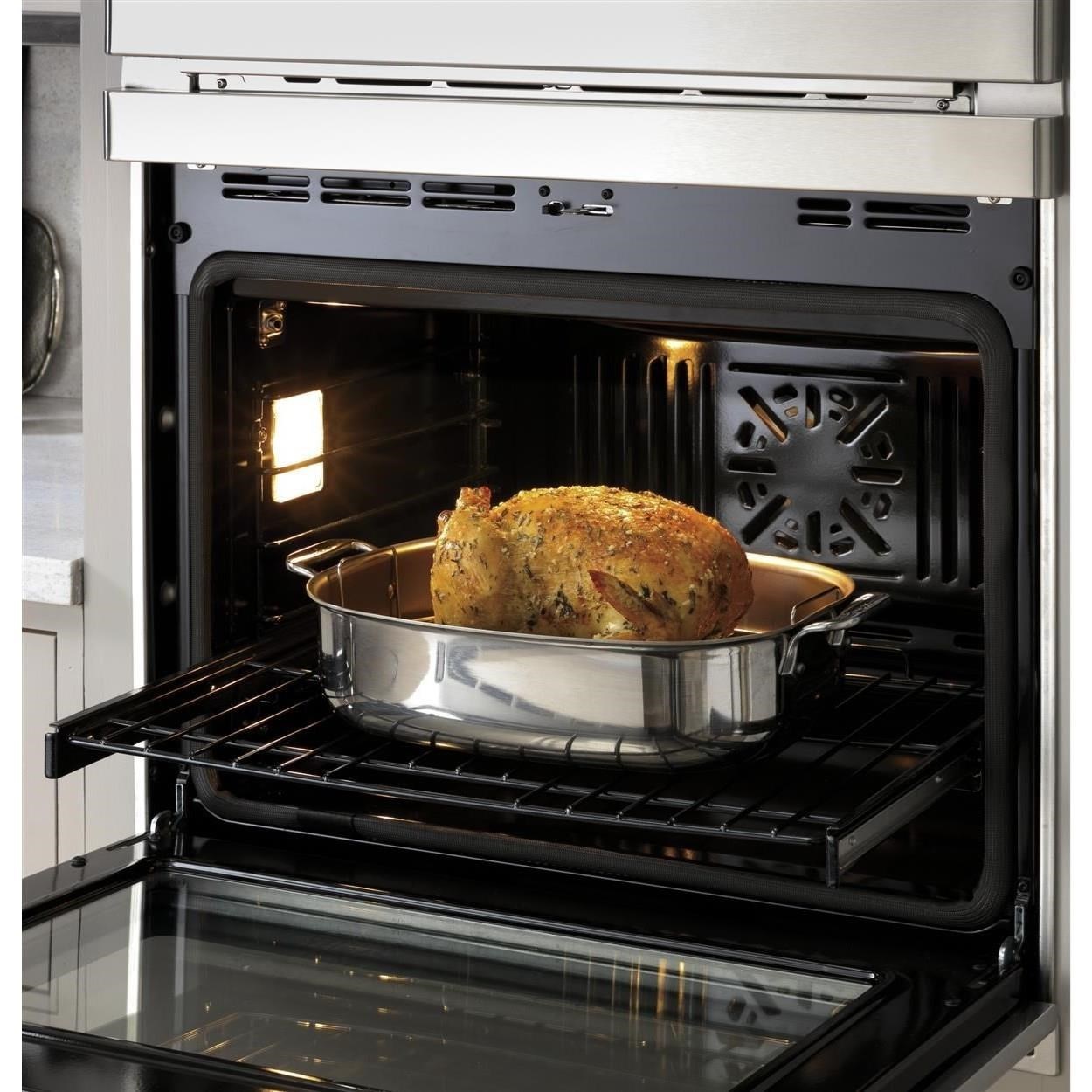 GE Appliances Cafe´™ 30 in. Combination Double Wall Oven with Convection and Advantium